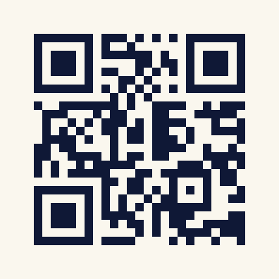 QR code — scan to open this digital card